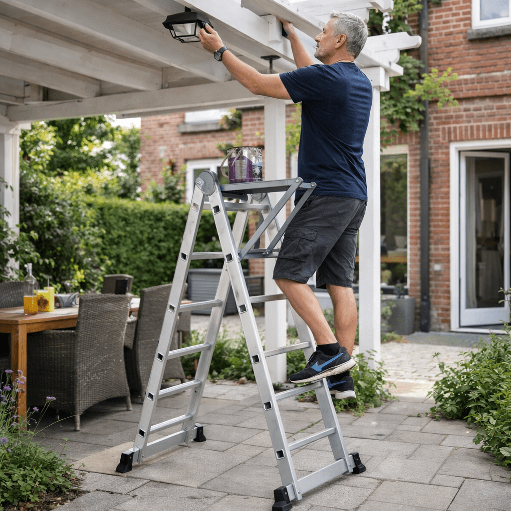 SafeStep Non Slip Ladder Platform for Safe Working at Heights | Temsk