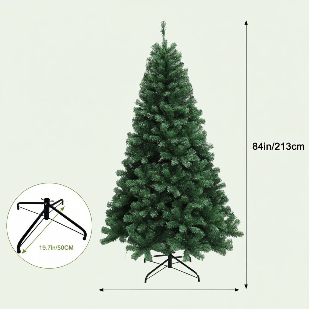 LumiPine LED Artificial Tree With Eight Festive Light Patterns | Temsk