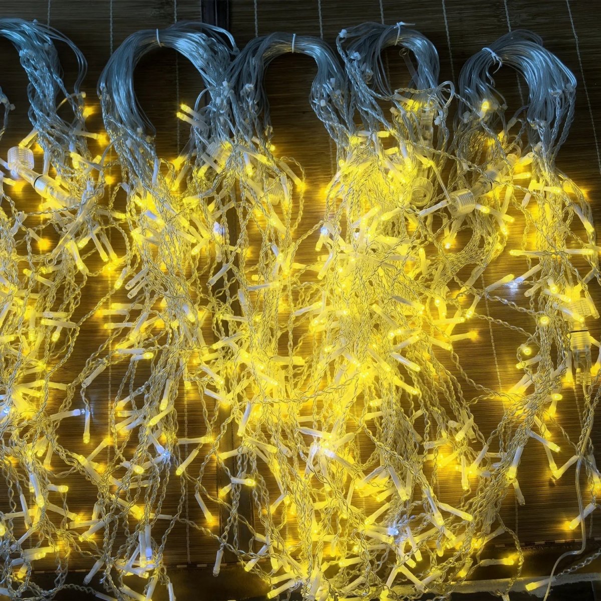 LumaWeave LED Curtain String Lights For Magical Holiday Decoration | Temsk