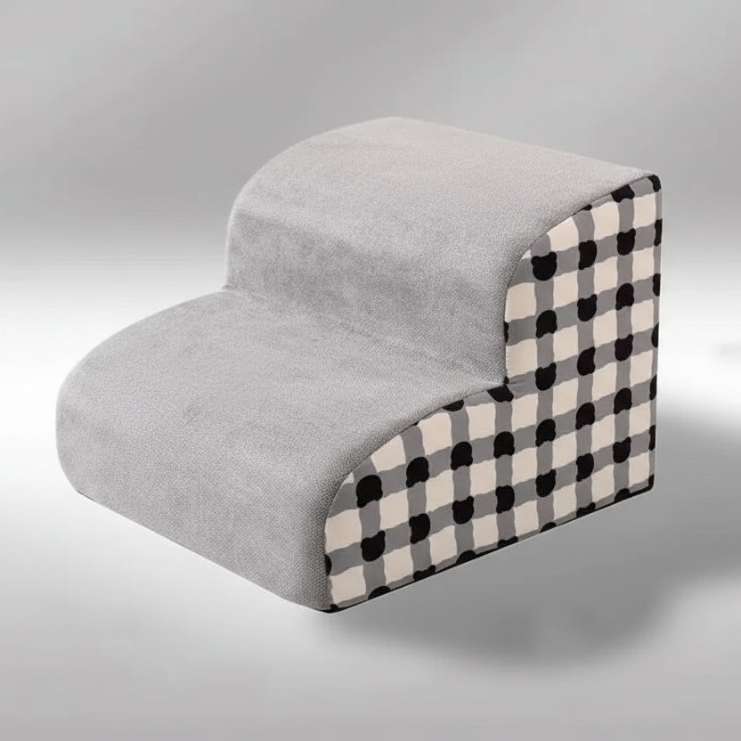PawEase Supportive Foam Dog Stair With Non-Slip Design | Temsk