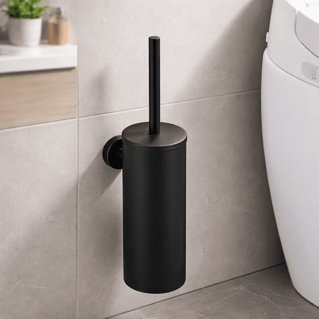 AstraSteel Elegant Stainless Steel Toilet Brush Set For Modern Bathrooms | Temsk
