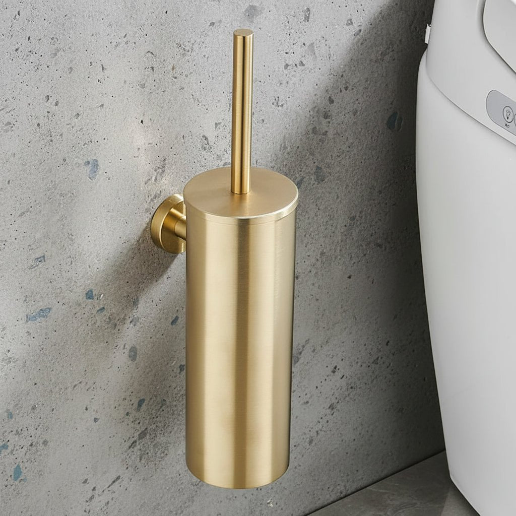 AstraSteel Elegant Stainless Steel Toilet Brush Set For Modern Bathrooms | Temsk