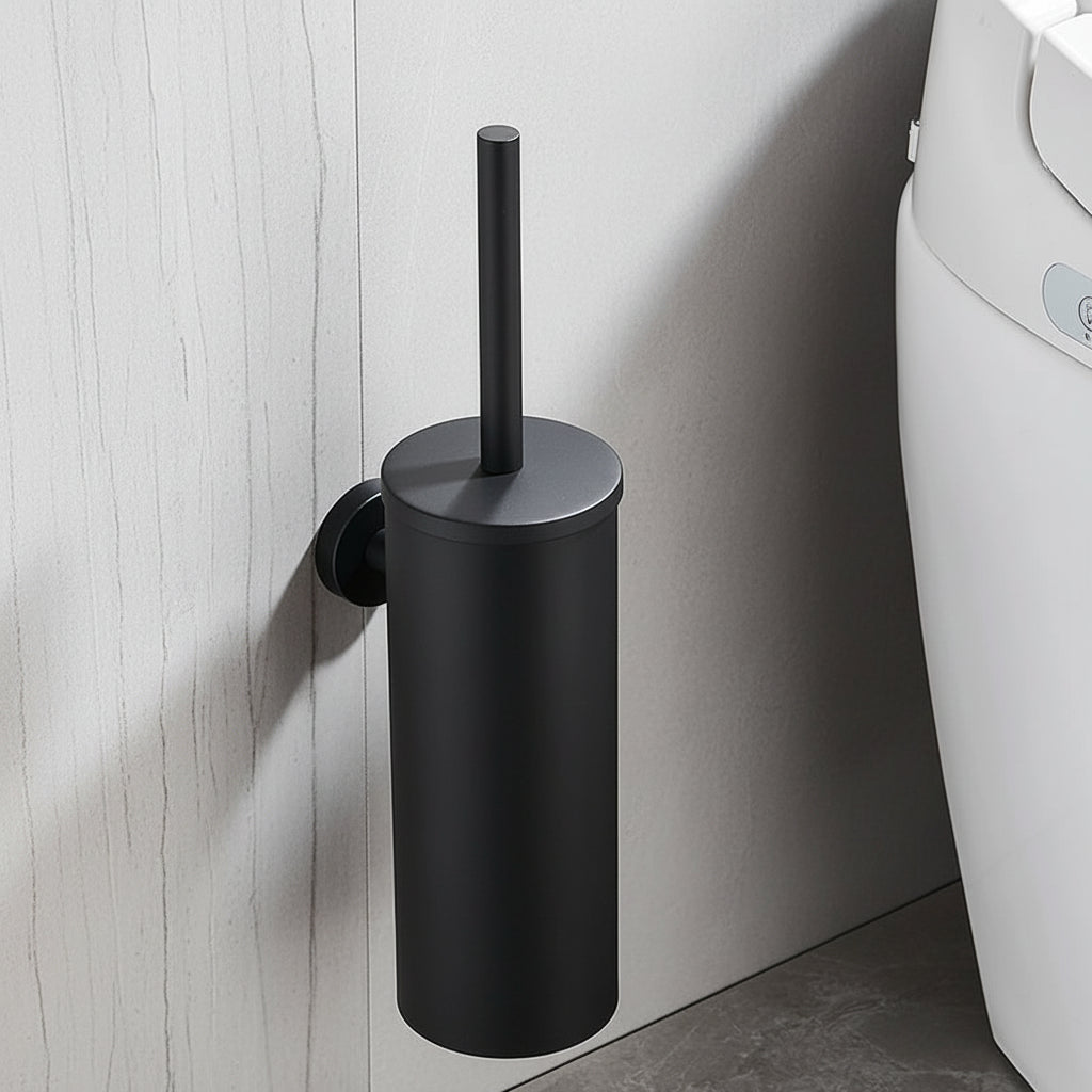 AstraSteel Elegant Stainless Steel Toilet Brush Set For Modern Bathrooms | Temsk