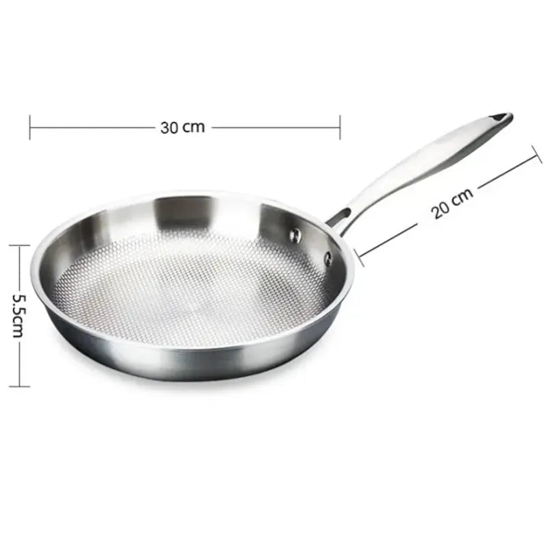 Poêle en acier inoxydable IronClad pour steak, rôtissage et cuisine quotidienne | Temsk