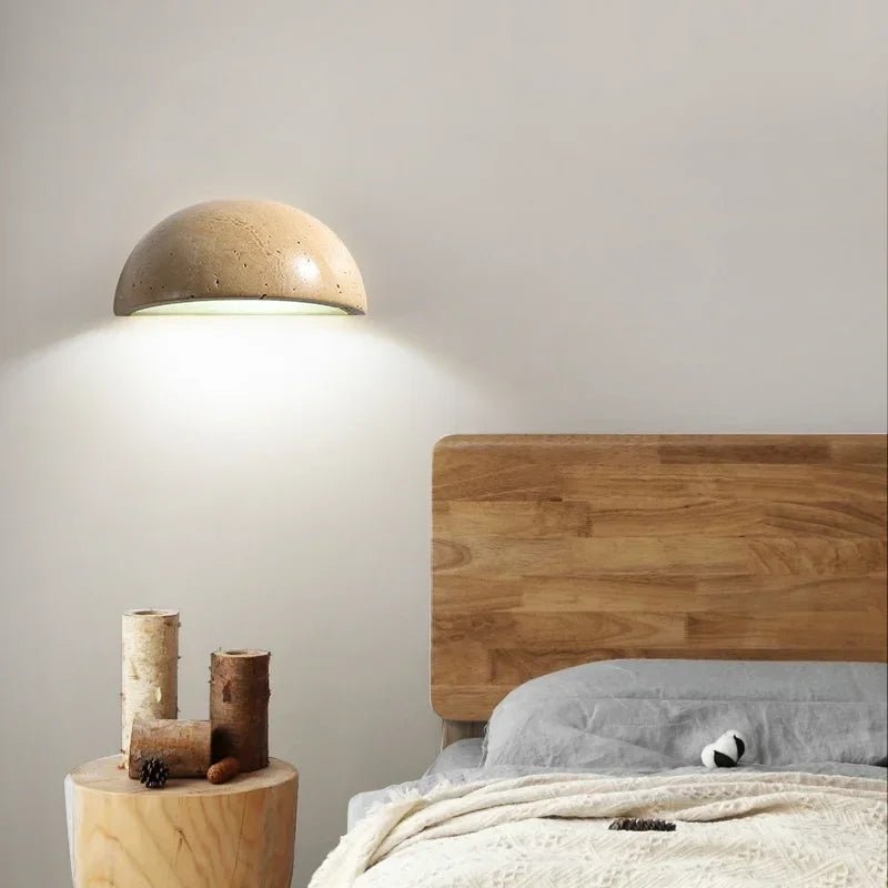 Nebula Stone LED Wall Light for Stylish Living Ambience and Gentle Room Lighting | Temsk
