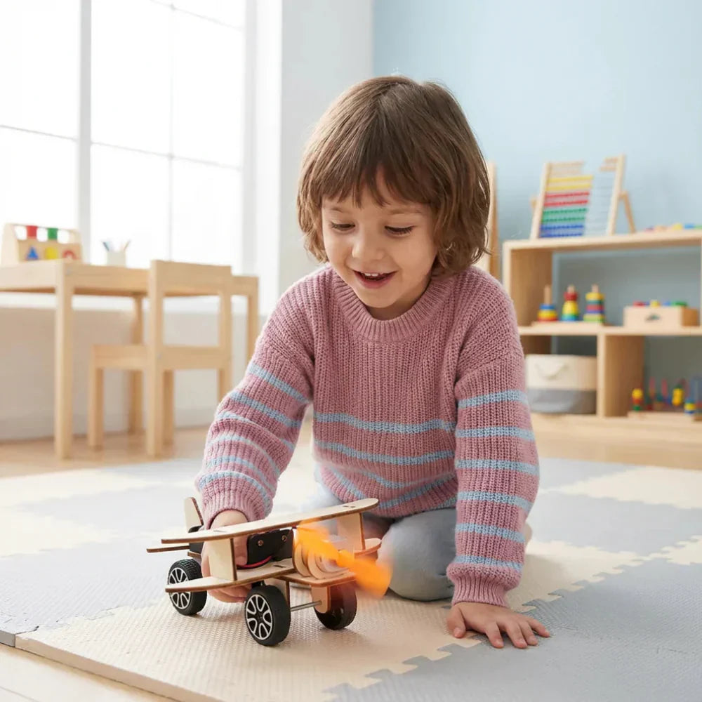 Elektrisches Flugzeug STEM-Kit für praktisches naturwissenschaftliches Lernen | Temsk