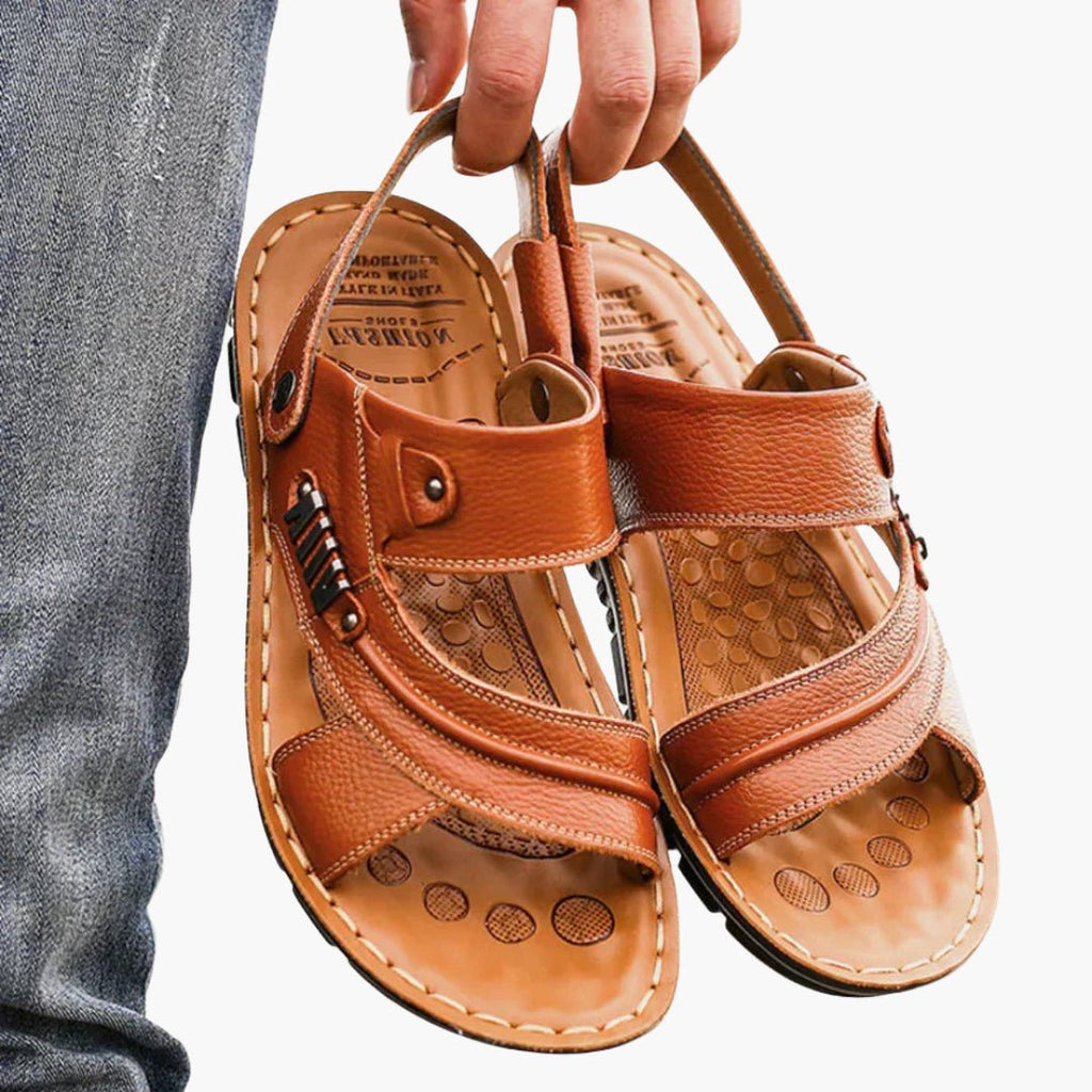 AeroStride Ergonomic Men's Sandals With Adjustable Fit | Temsk