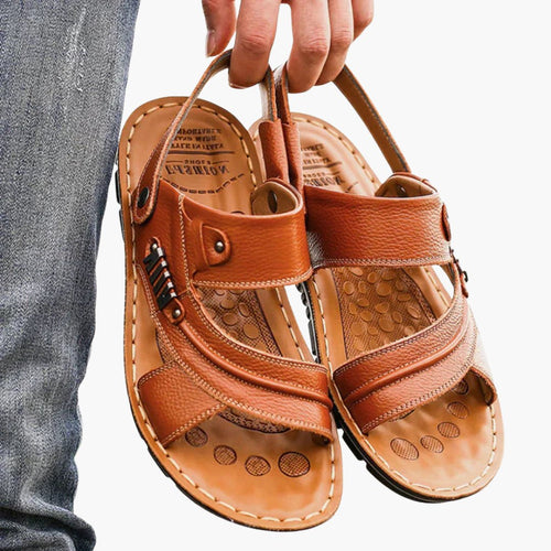 Sandálias Ergonómicas Masculinas AeroStride com Ajuste Regulável | Temsk
