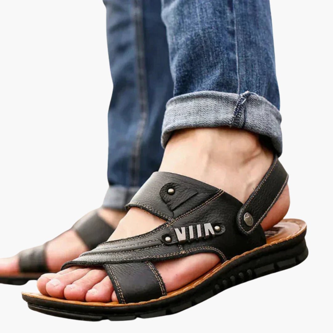 AeroStride Ergonomic Men's Sandals With Adjustable Fit | Temsk