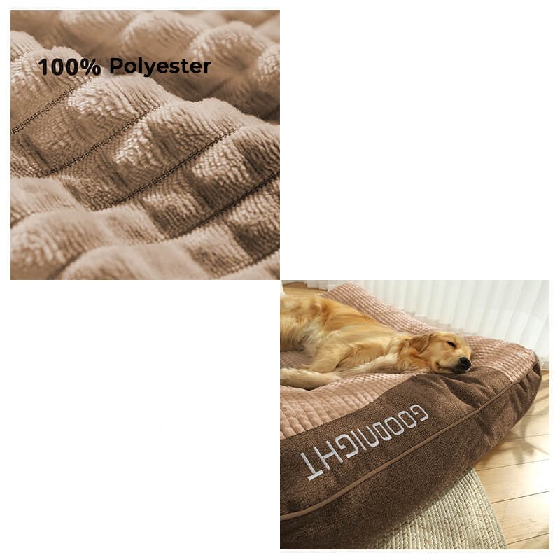 PawNest Orthopedic Large Scratch Resistant Dog Bed With Spinal Support | Temsk