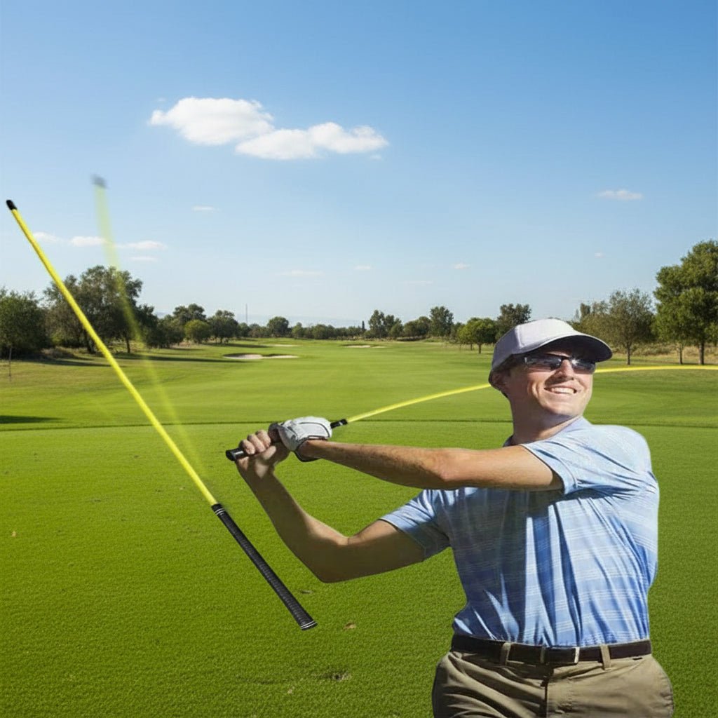 Swing Master Pro Compact Golf Swing Trainer for Position Correction | Temsk