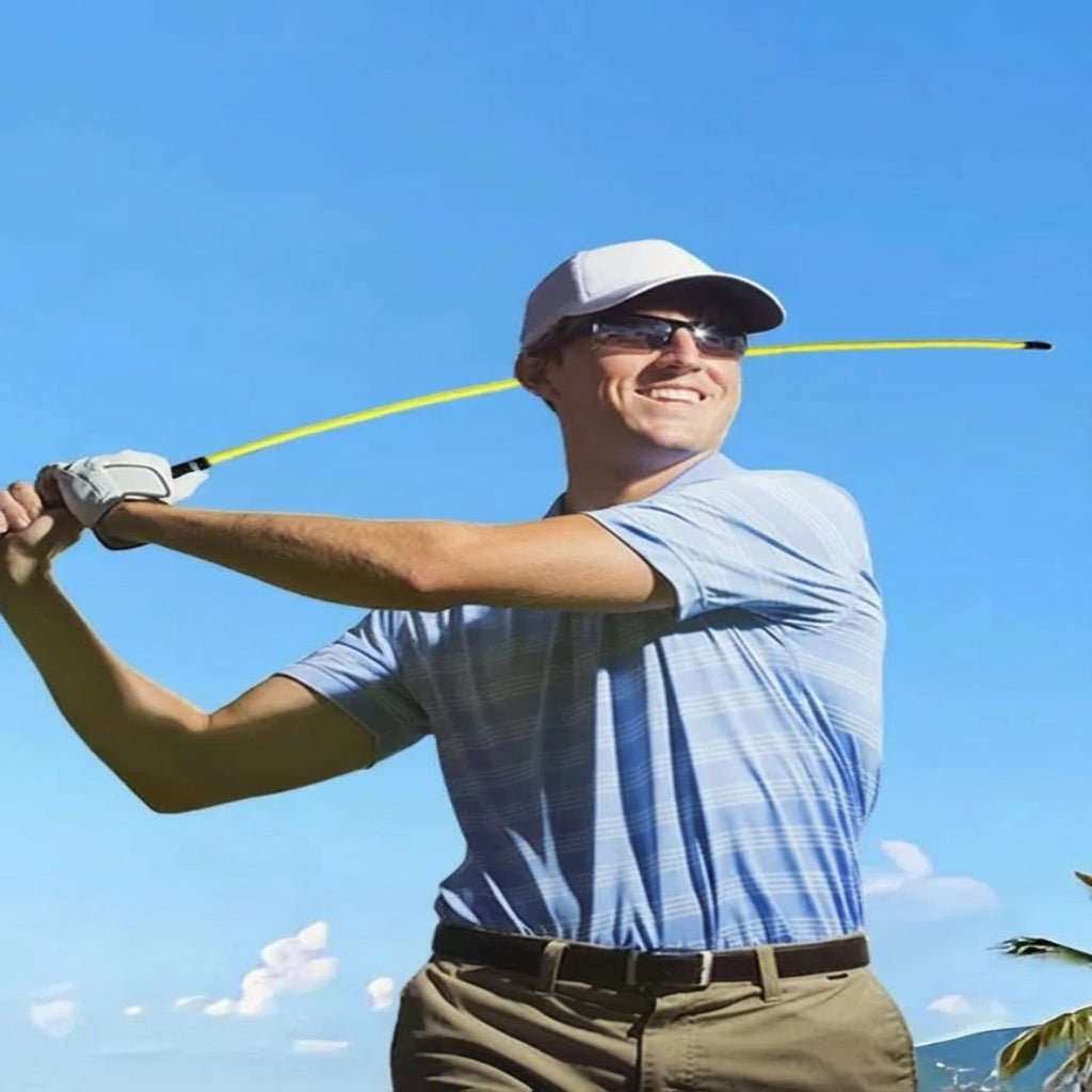 Swing Master Pro Compact Golf Swing Trainer for Position Correction | Temsk