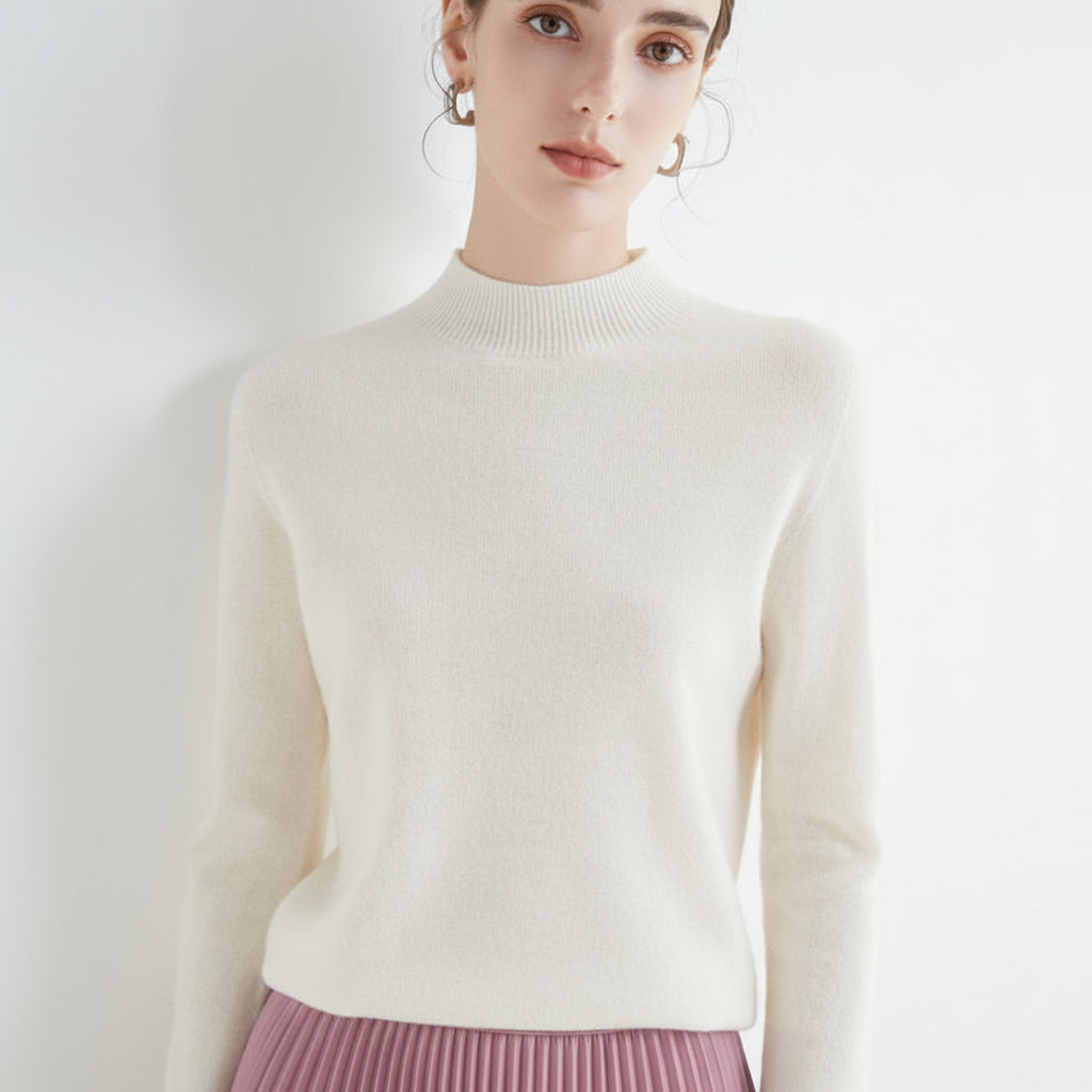 Ganzjahresweicher Pullover für Damen, leichter Sweater | Temsk