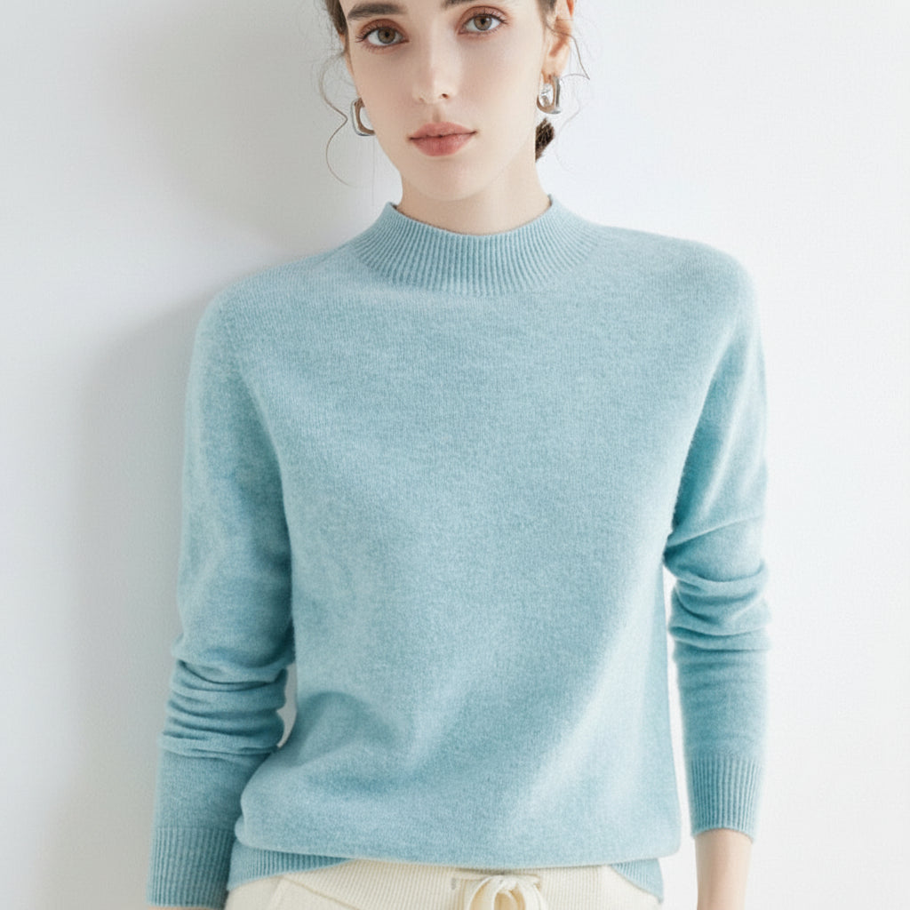 Ganzjahresweicher Pullover für Damen, leichter Sweater | Temsk