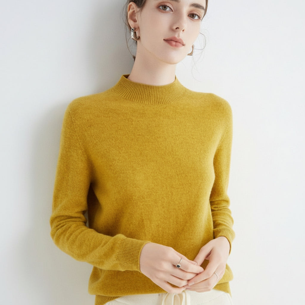 Ganzjahresweicher Pullover für Damen, leichter Sweater | Temsk