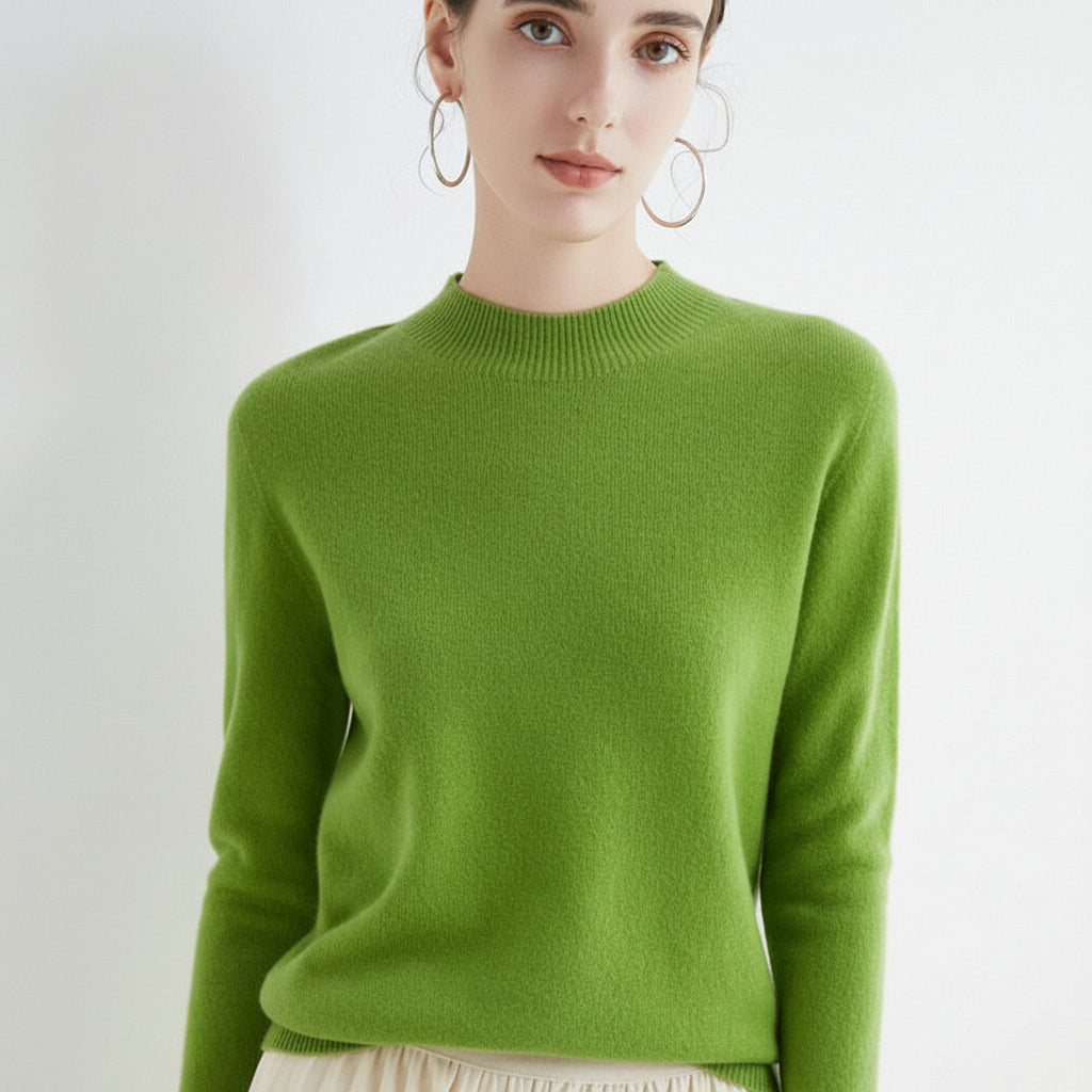 Ganzjahresweicher Pullover für Damen, leichter Sweater | Temsk