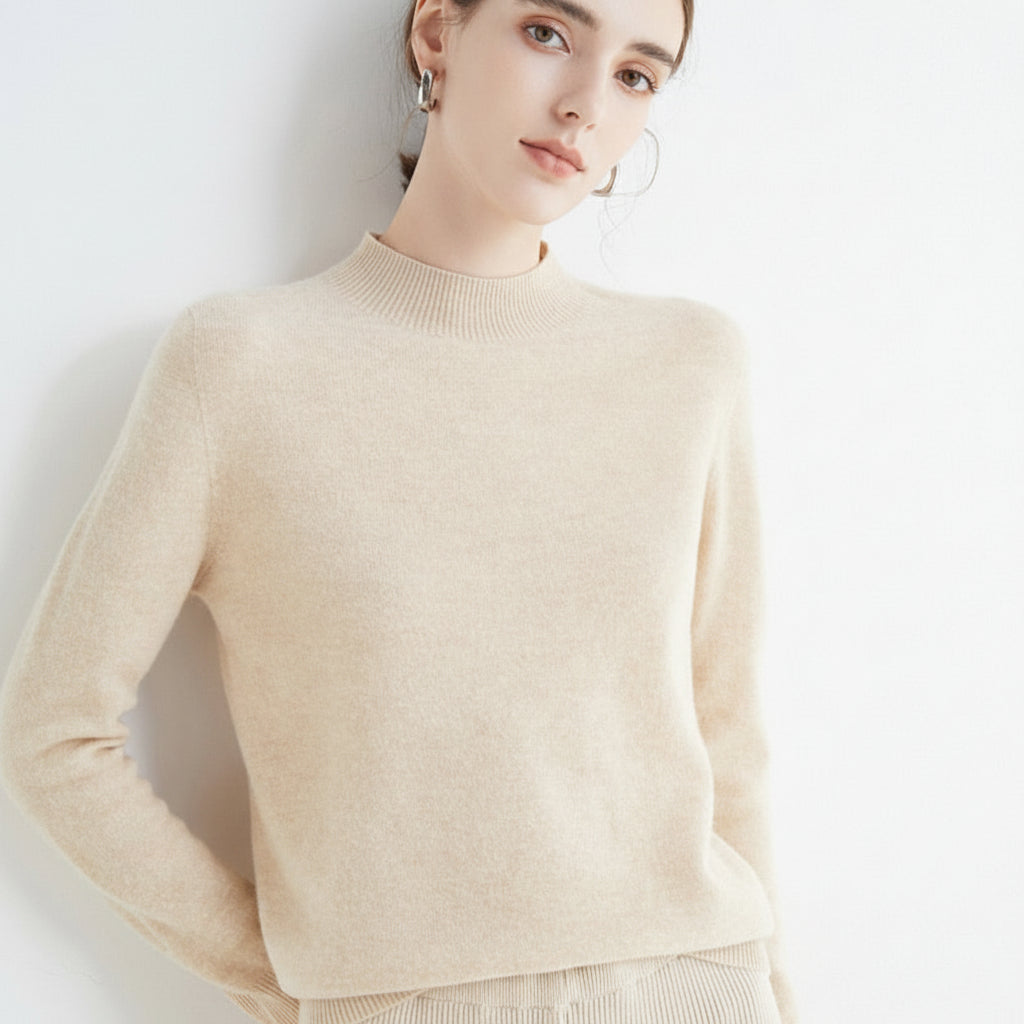 Ganzjahresweicher Pullover für Damen, leichter Sweater | Temsk