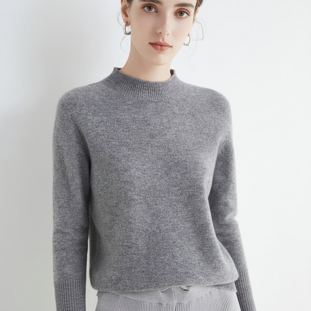 Ganzjahresweicher Pullover für Damen, leichter Sweater | Temsk