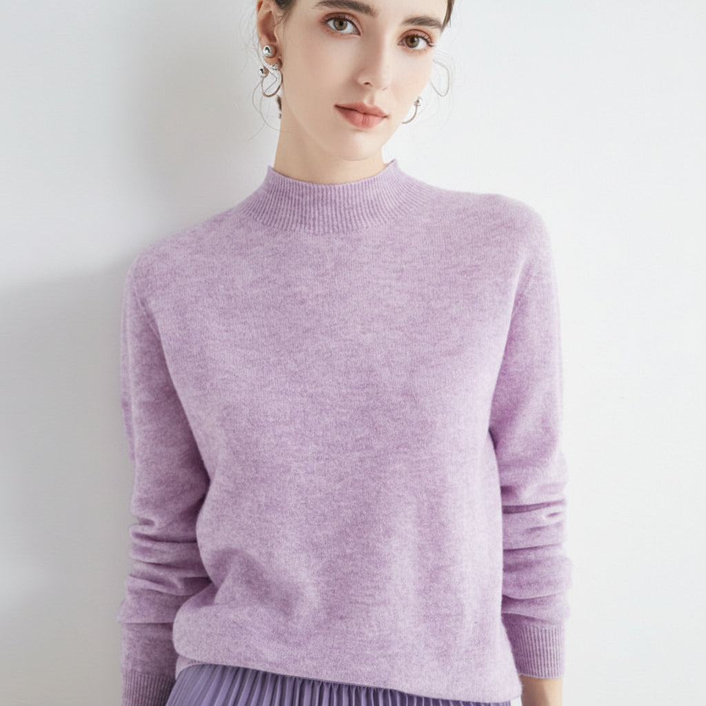 Ganzjahresweicher Pullover für Damen, leichter Sweater | Temsk