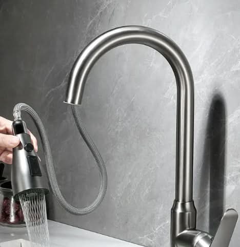 FlowNova Touch Kitchen Faucet With Pull-Out Spray Head Temsk
