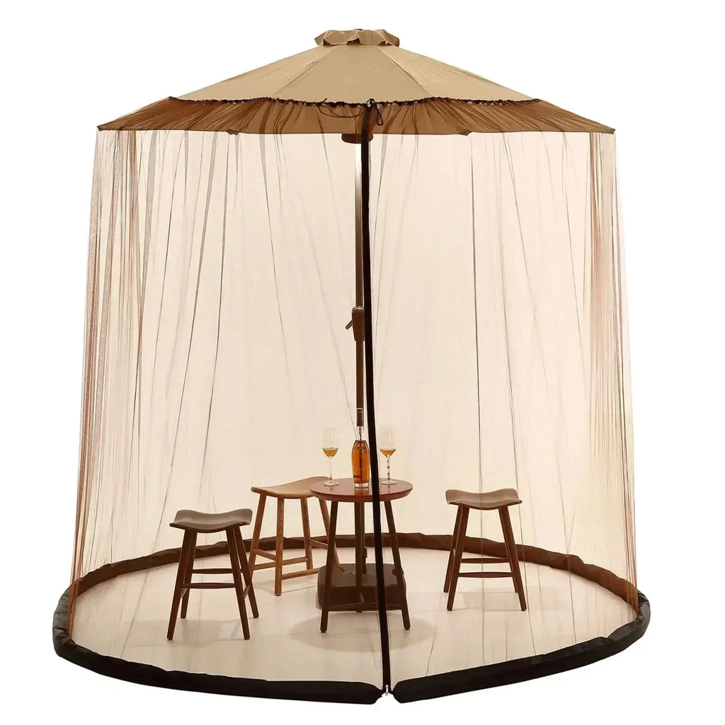 LumaGuard Mosquito Net For Parasols Up To 4 Meters With Zip | Temsk