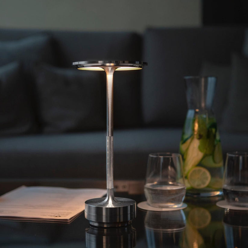 AuroraLine Sleek Table Lamp For Modern Interiors And Ambience | Temsk