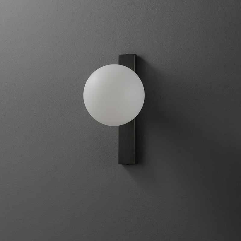 Lumora | Einfache Kupfer Circ LED-Wandleuchte | Snurv | Temsk