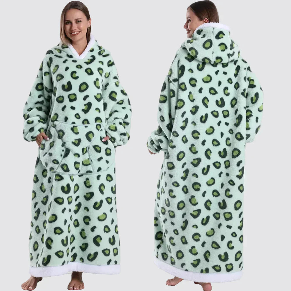 Cozy Oversized Wearable Hoodie Blanket For Adults All Day Comfort | Temsk