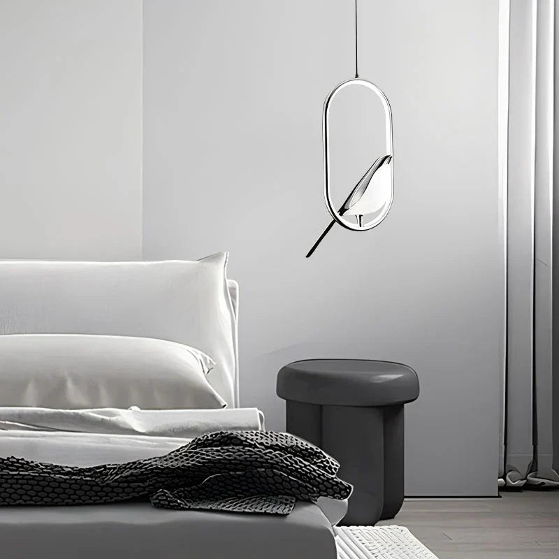 Magpie Licht Pendelleuchte mit nordischem Vogeldesign für moderne Räume | Temsk