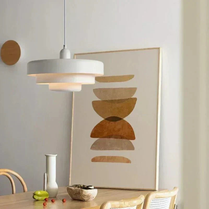 Lumina Three Tier Pendant Light In Macaron Colors For Living Rooms | Temsk