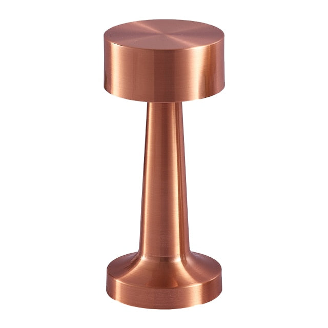 LumaNova Retro LED Wireless Rechargeable Table Lamp For Restaurants | Temsk