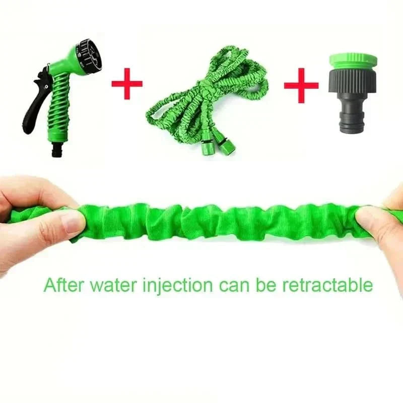HydroFlex Expandable Hose - High Pressure Garden and Car Wash Hose | Temsk
