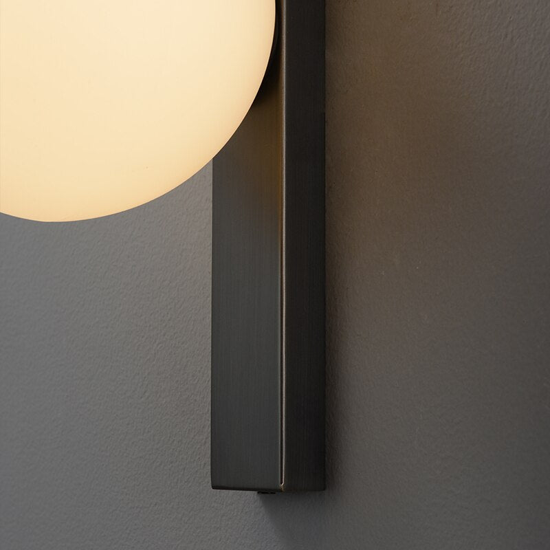 Lumora | Einfache Kupfer Circ LED-Wandleuchte | Snurv | Temsk