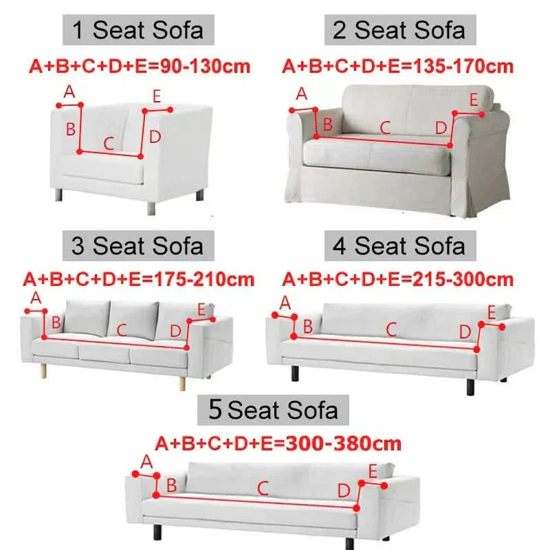 CozyGuard Elastic Sofa Cover Water Repellent And Stylish For Any Living Room | Temsk