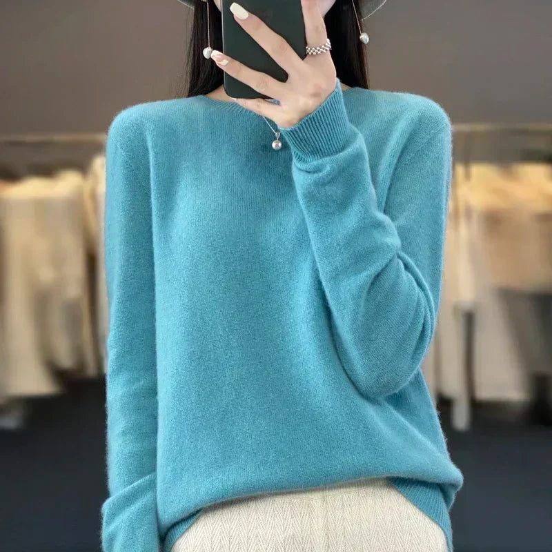 Dámský svetr Aurelia ze 100% merino vlny | Temsk