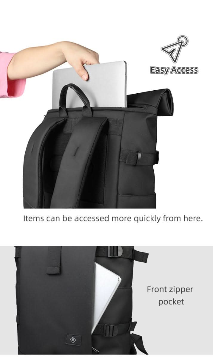 TrailNova Expandable Outdoor Backpack With Laptop Compartment And Large Capacity | Temsk