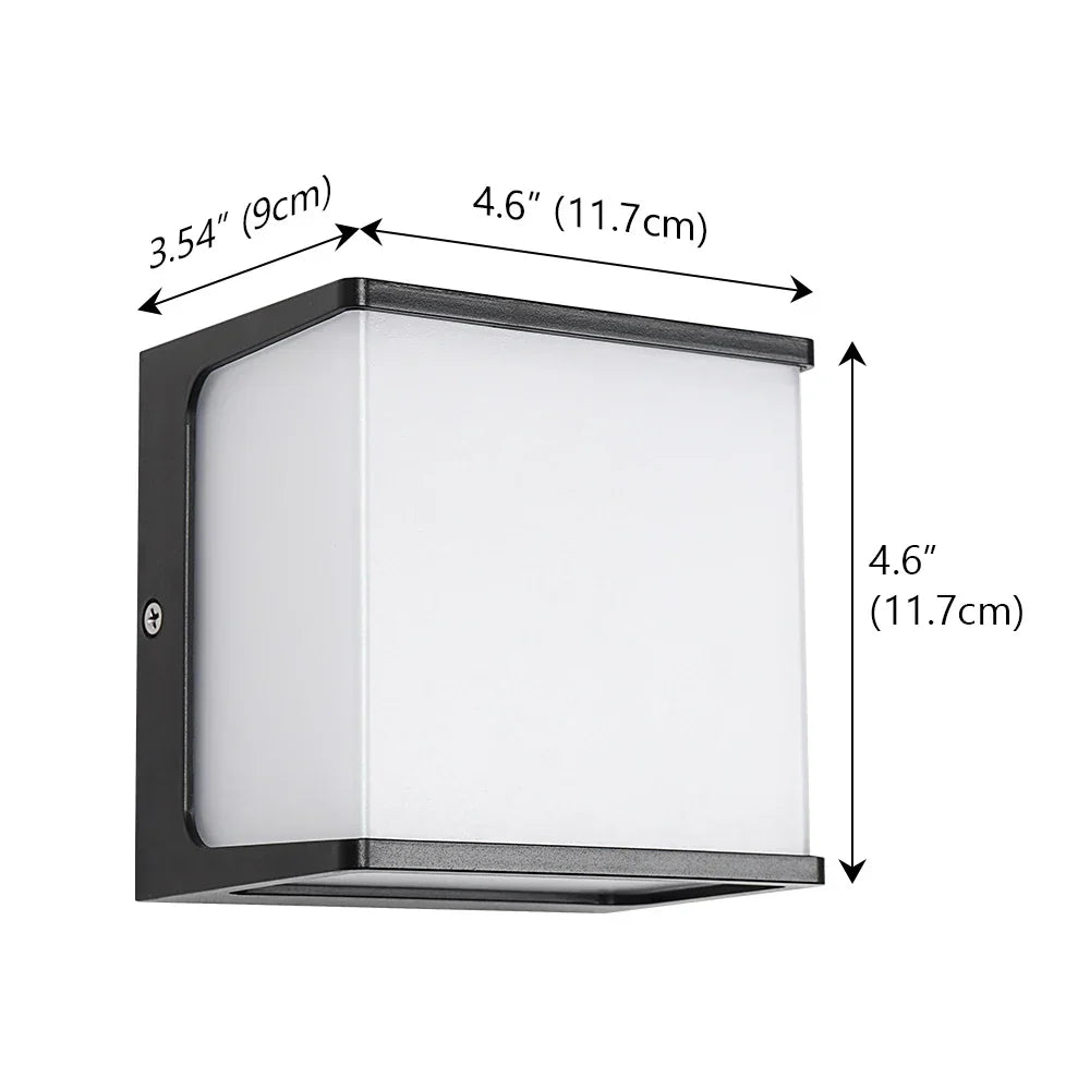 AeroCube Außen-LED-Wandlampe wasserdichte Außenleuchte | Temsk