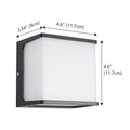 AeroCube Außen-LED-Wandlampe wasserdichte Außenleuchte | Temsk