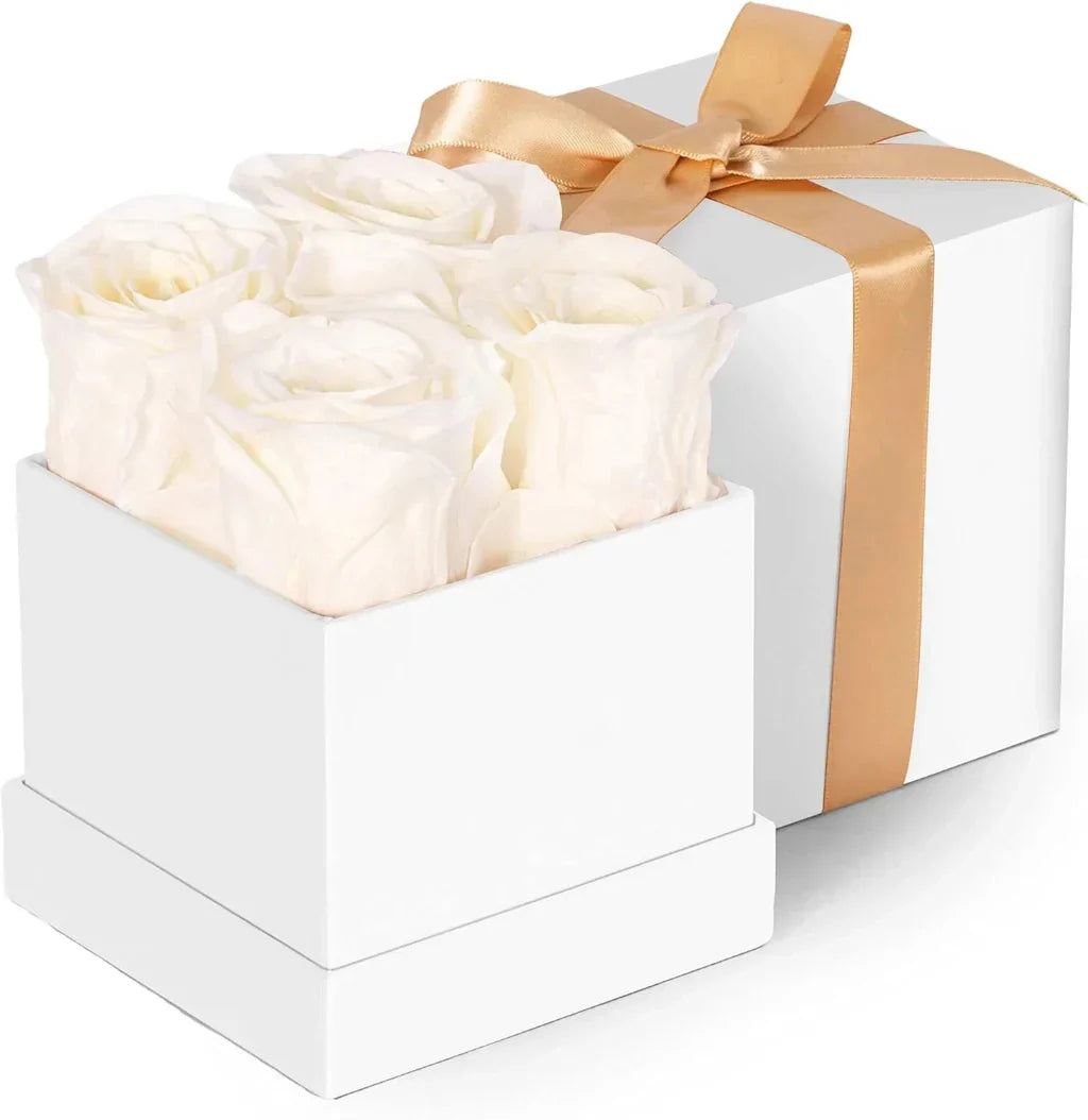 Mother's Day Rose Box Gift For Home Decor Flower Arrangement | Temsk