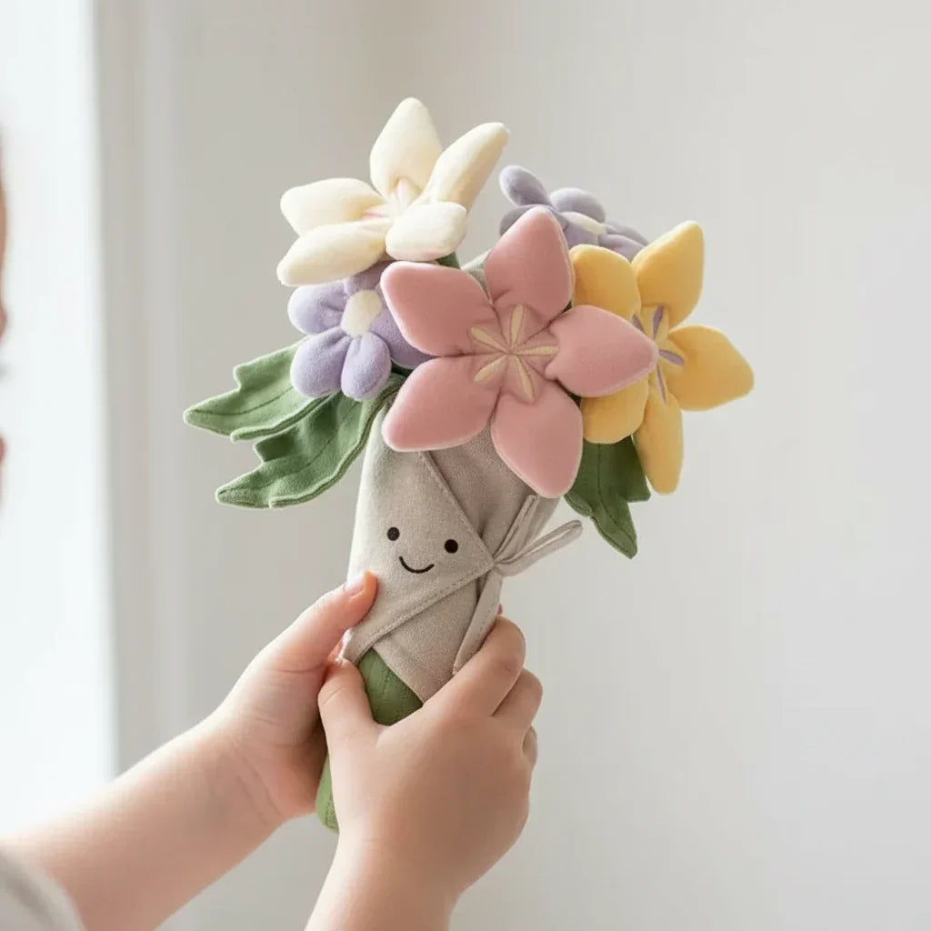 Bunnycat Plush Toy Soft Stuffed Doll For Gift Display | Temsk