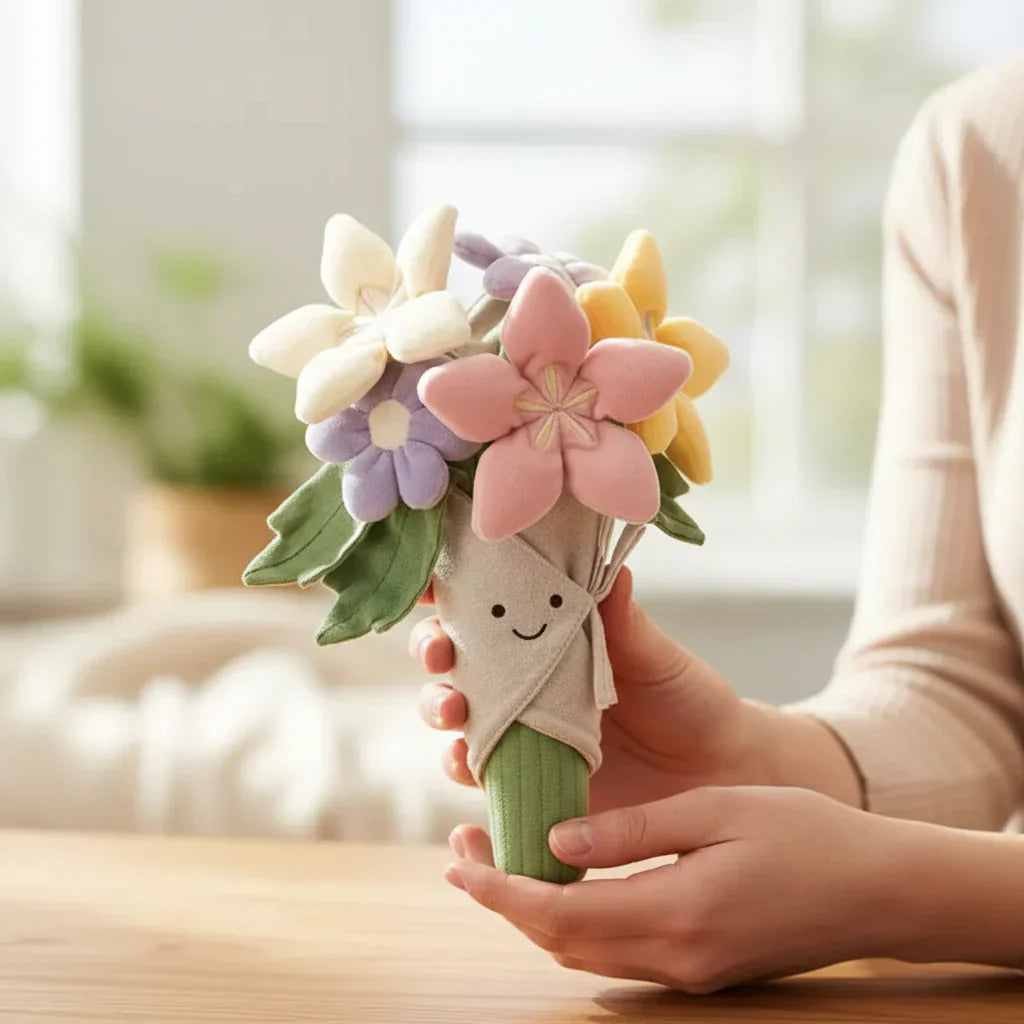 Bunnycat Plush Rabbit Toy Soft Stuffed Animal For Cute Gift | Temsk