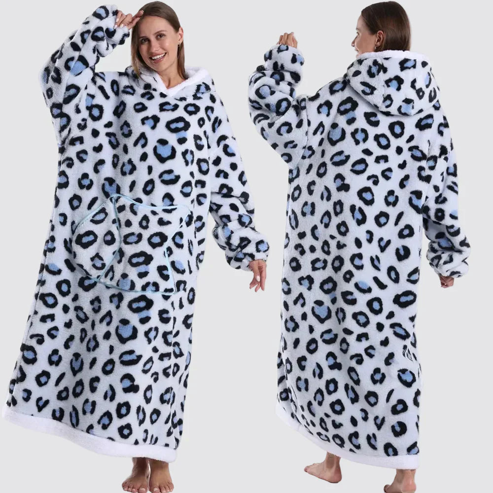 Cozy Oversized Wearable Hoodie Blanket For Adults All Day Comfort | Temsk
