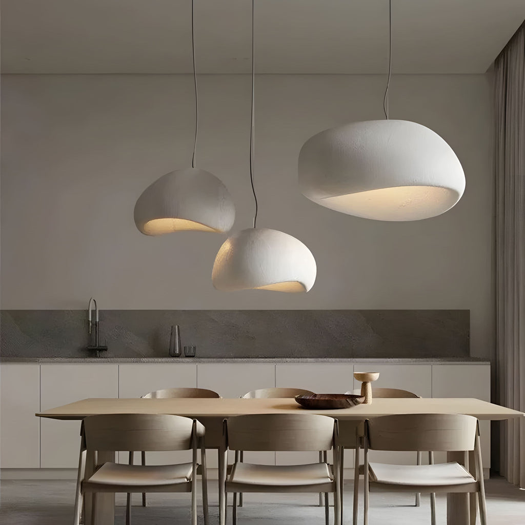 AuroraNest Elegant Organic Minimalist Kitchen Pendant Lighting Fixture | Temsk