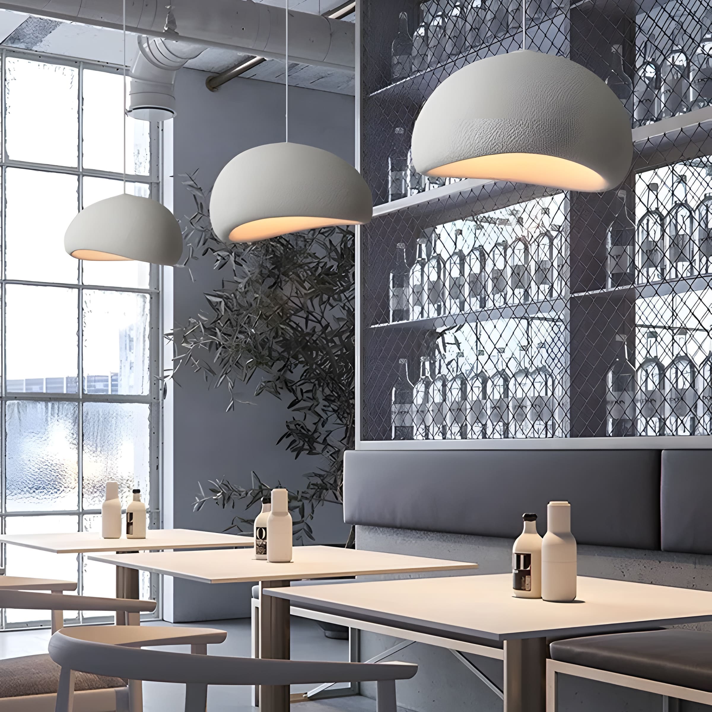 AuroraNest Elegant Organic Minimalist Kitchen Pendant Lighting Fixture | Temsk