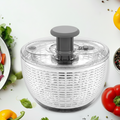 Greens Drying Bowl With Manual Pump Salad Spinner System | Temsk