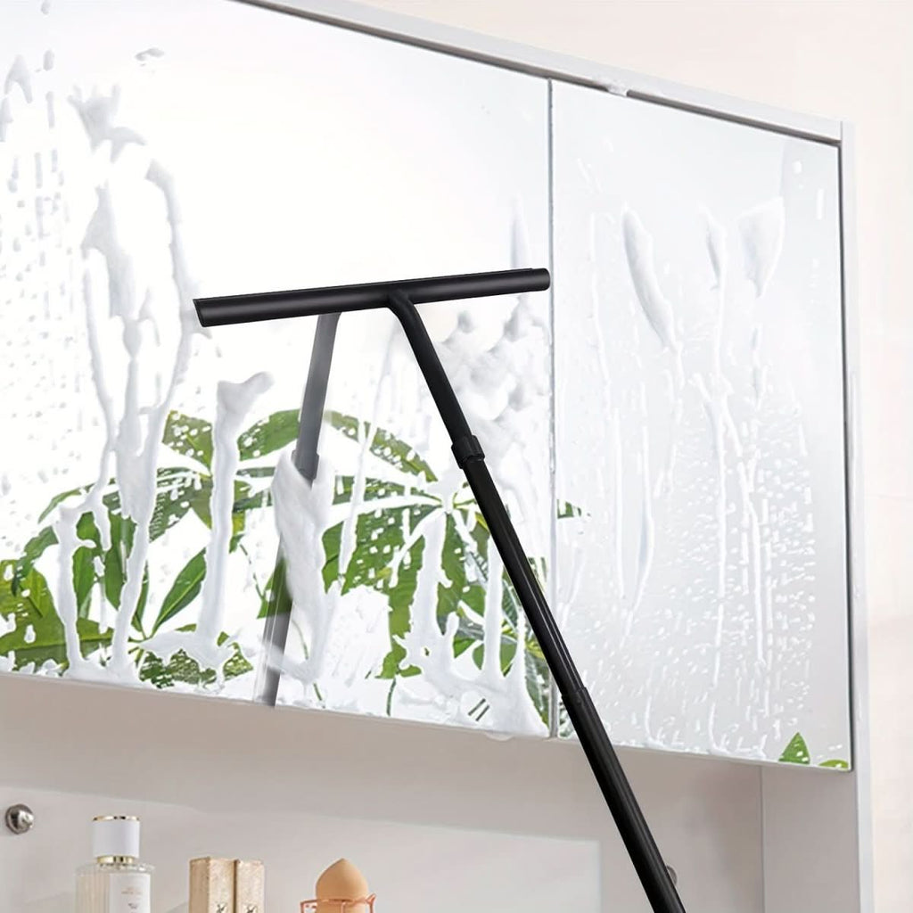 AeroClean Telescopic Shower Cleaner For Streakless Glass And Tile | Temsk