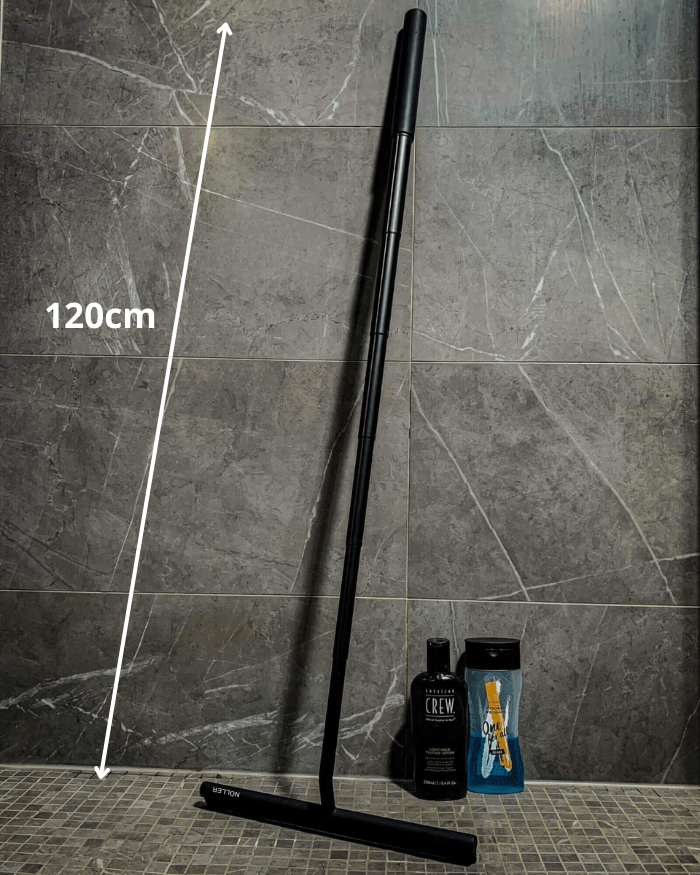 AeroClean Telescopic Shower Cleaner For Streakless Glass And Tile | Temsk