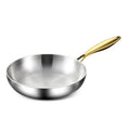 NovaForge 316 Stainless Frying Pan With 7-Layer Design, 2 Mm Wall, Induction Ready | Temsk
