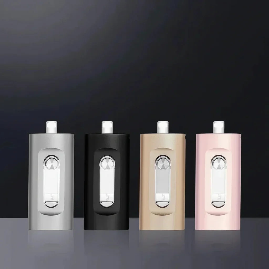 Compact External SSD Drive With 4 In 1 USB OTG And USB 3.0 | Temsk