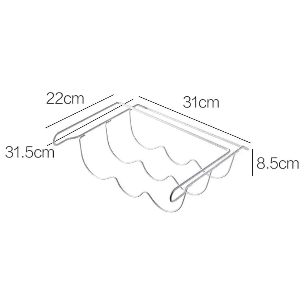 SpinShelf Space-Saving Rolling Bottle Holder For Refrigerator Shelves | Temsk